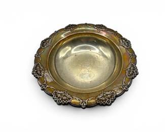 200 InternationalSterlingQueensLaceSilverBowl1643g