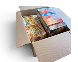 168 LargeAssortmentofBuffaloCharlesWysockiJigsawPuzzles