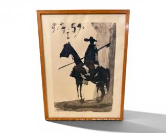 48 VintagePabloPicassoTorosyTorerosFramedPosterPrint