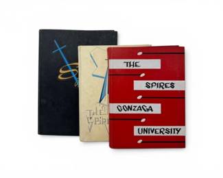 104 VintageGonzagaUniversityTheSpiresYearbooks3Vols