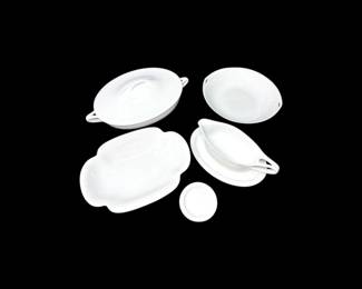 182 RosenthalBavariaWhitePorcelainServingPieces6PcAssortment