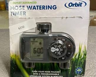 Orbit 2-Outlet Programmable Hose Watering Timer Sprinkler Timer