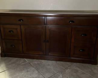 Large Wooden Buffet Cabinet