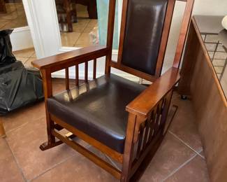 Wood Rocking Chair