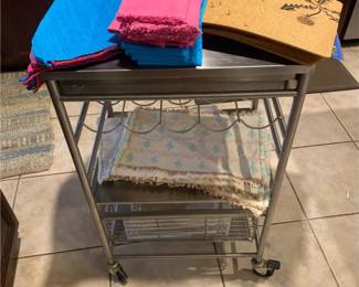 Stainless Steel Bar Cart