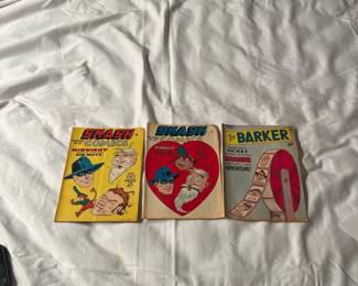 Two Vintage Smash Comics And One The Barker