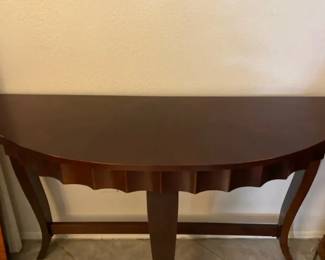 Entryway Half Moon Table