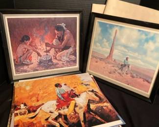 1960s80s Santa Fe Calendars Art