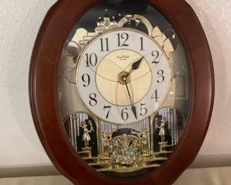 Rhythm Small World, Musical Motion Wall Clock Model 4Mh780 R