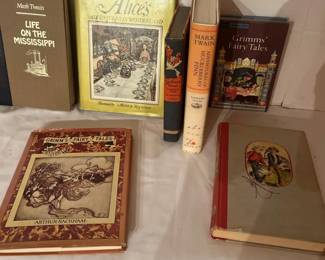 Mark Twain, Lewis Carroll, Grimms Fairy Tales