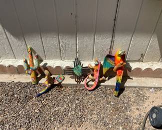 Talavera And Metal Decor