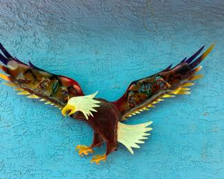 Eagle With Kokopelli Cutouts In The Wings