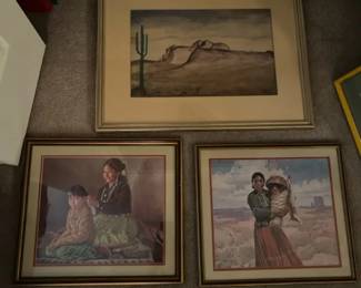 Three Native Paintings