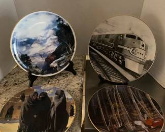 Santa Fe Railway Plates