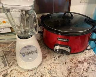 Osterizer Blender And Crockpot