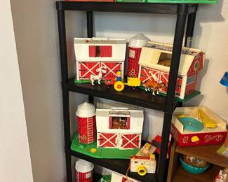 More Fisher-Price toys, we have a whole selection of barns!