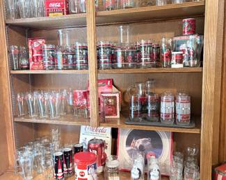 More Coca-Cola glassware! Christmas coca-cola, polar bear coke, DQ christmas glasses