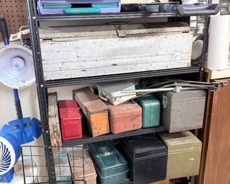 Tool & tackle box collection