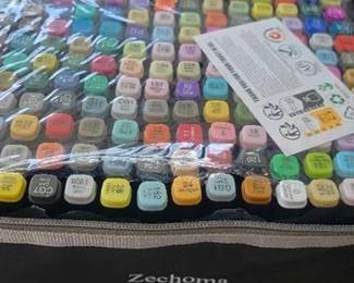 ZECHOMA 168 Colors Alcohol Markers