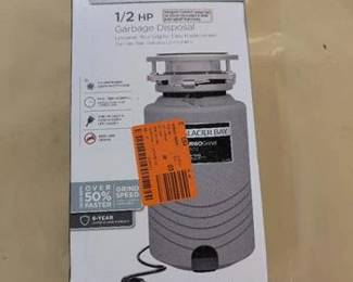 TurboGrind 1/2 hp. Continuous Feed Garbage Disposal with Power Cord
