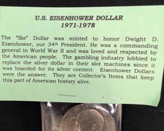 1977 U.S. Eisenhower Dollar