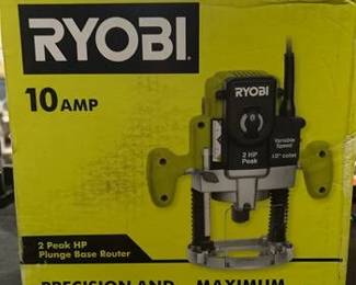 10 Amp 2 HP Plunge Base Corded Router