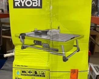 RYOBI 4.8 -Amps 7 in. Blade Corded Tabletop Wet Tile Saw