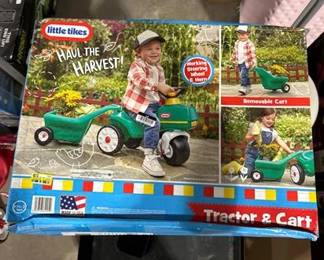 Little Tikes Tractor & Cart Set