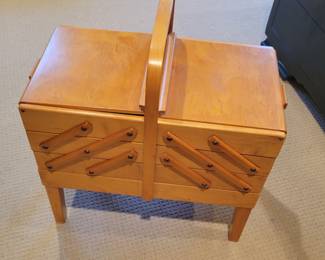 Strommen Bruk Hamar Accordion Sewing Cabinet Norway