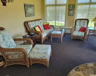 Rattan Sun Room Set