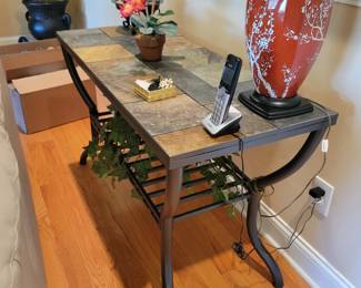 Slate Top Table