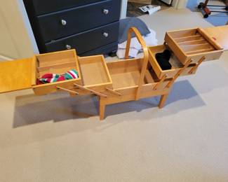 Strommen Bruk Hamar Accordion Sewing Cabinet