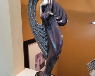Austin Productions Deco Statue 1980s