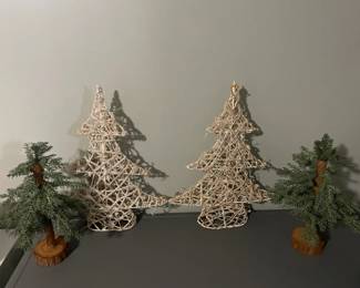 Holiday Table Top Trees