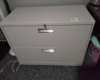 Two Drawer Filing Cabinet