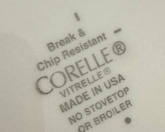 Corelle Vitrelle White Dinnerware Set, $50