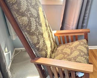 Mission Style Reclining Chair, $275