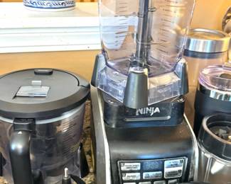 Ninja Professional Blender and Food Processor System with Attachments, $100