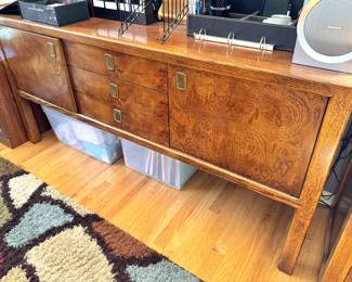 Century Furniture Burl Oak Credenza, $550
