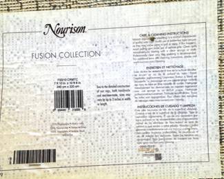 Nourison Fusion Collection Abstract Area Rug, $200