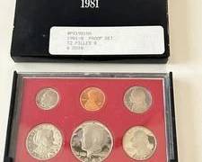 1981 United States Proof Set with Original Mint Issued Box