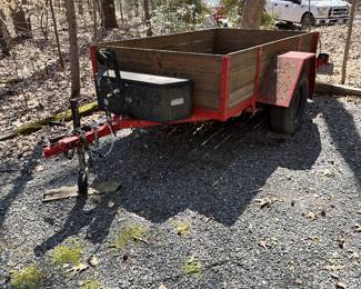 Trailer - boards need to be replaced soon, but otherwise good shape
