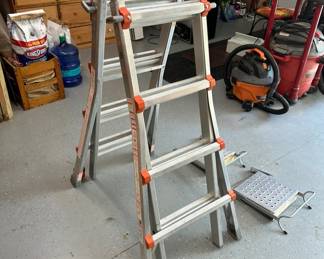 ladder (Little Giant) - has scaffold too!