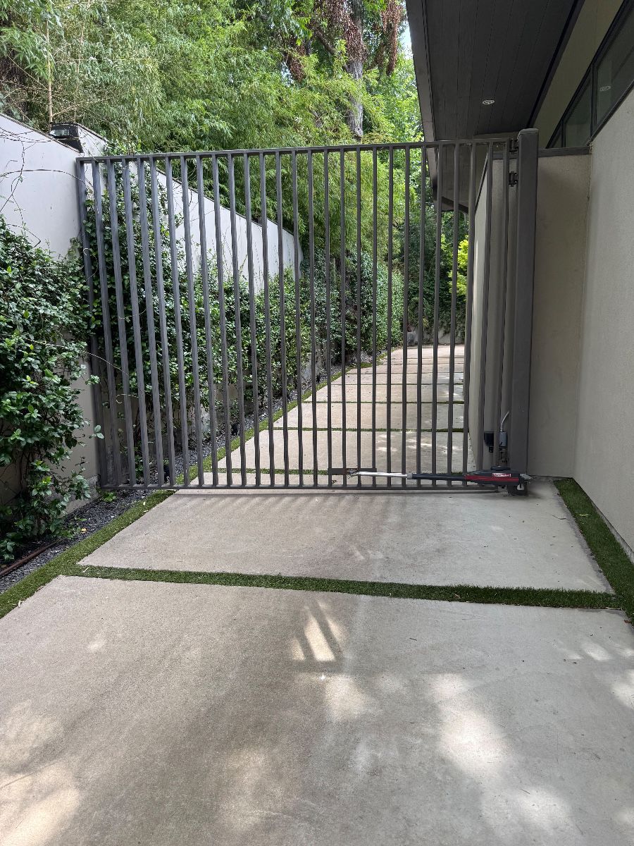 Motorized Gate 11’ W x 8’H with Liftmaster opener