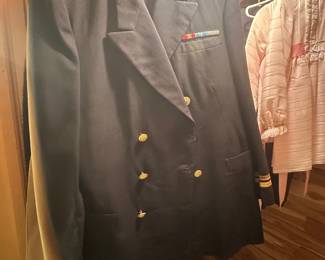 Military uniforms.....