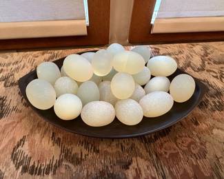 Frosted opalite magic eggs!