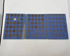 Vintage Whitman Lincoln Head Cent Coin Collection Folder Starting 1941 Number Two