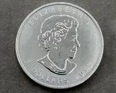 2013 Canada 8 Dollars 1.5 OZ Fine Silver Coin Featuring Effigy Of Queen Elizabeth II