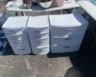 Storage drawers
