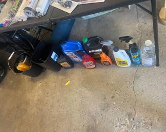 Oils, cleaners